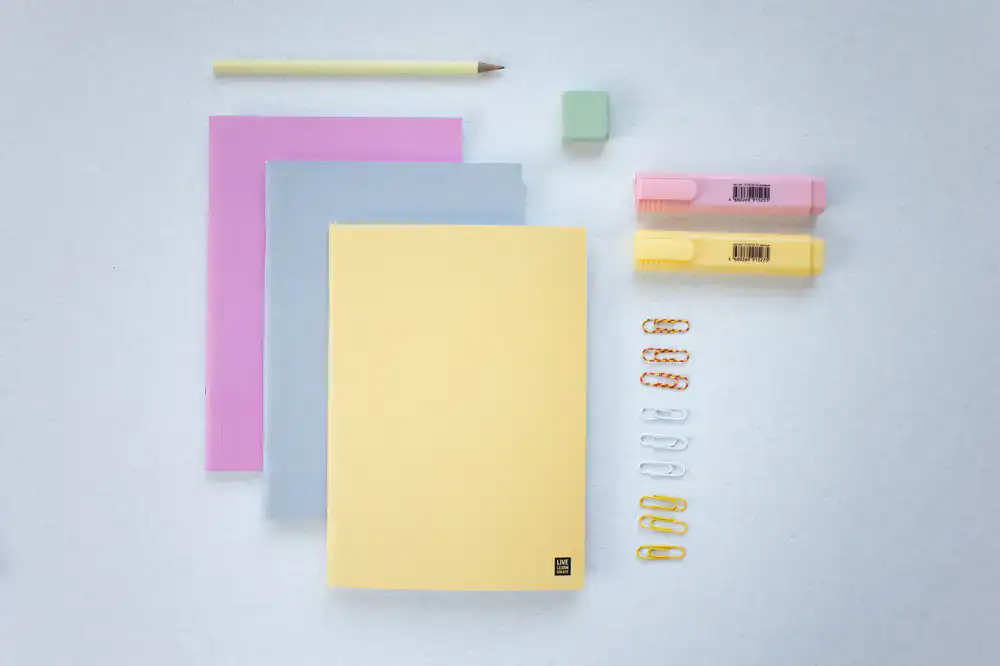 A curated flatlay of premium notebooks and writing tools